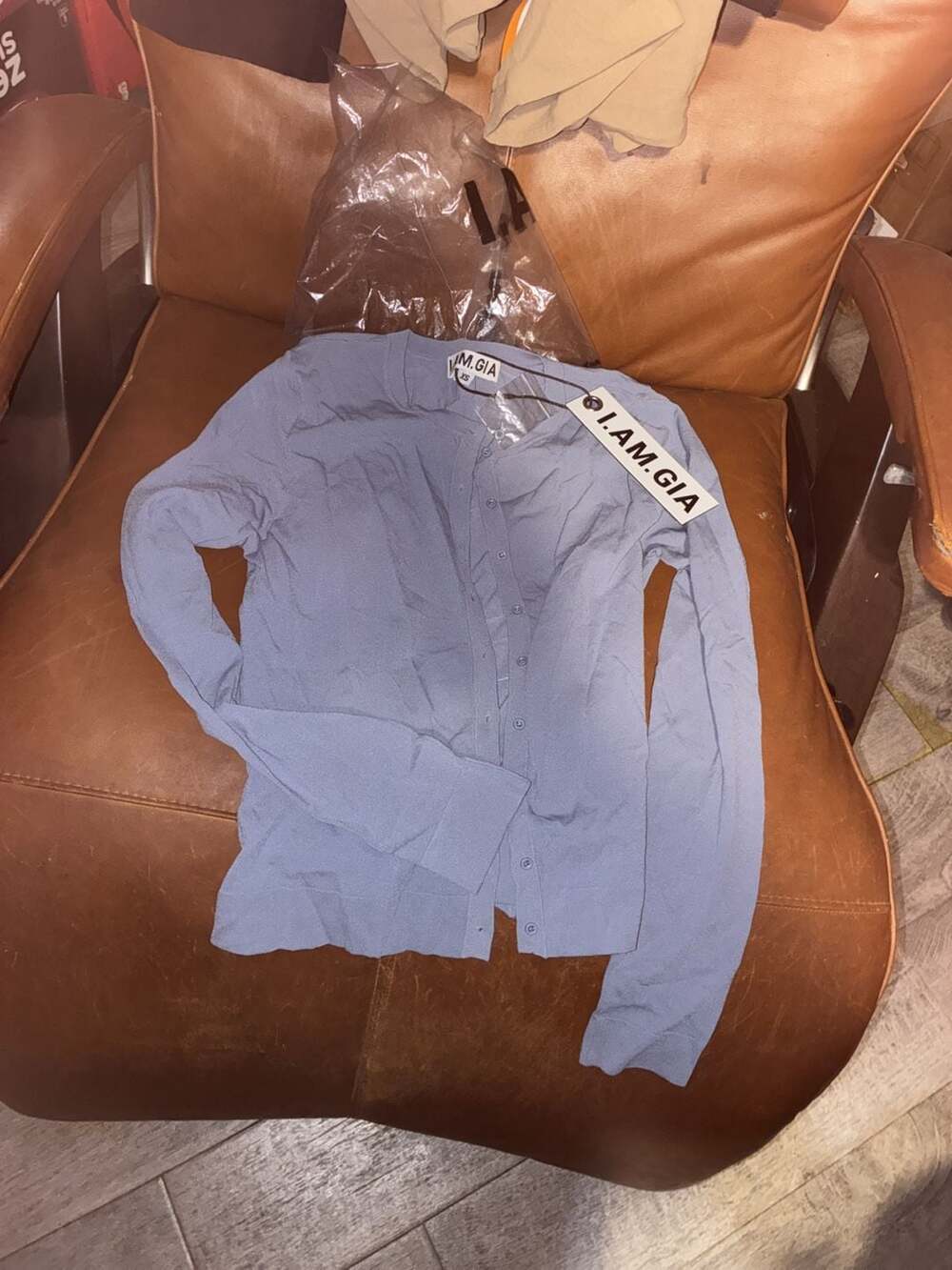 I.AM.GIA Audrina Cardigan 2.0 Steel Blue